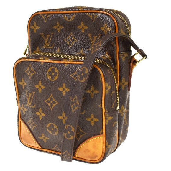 AUTHENTIC LOUIS VUITTON Amazon Crossbody Shoulder Bag Monogram